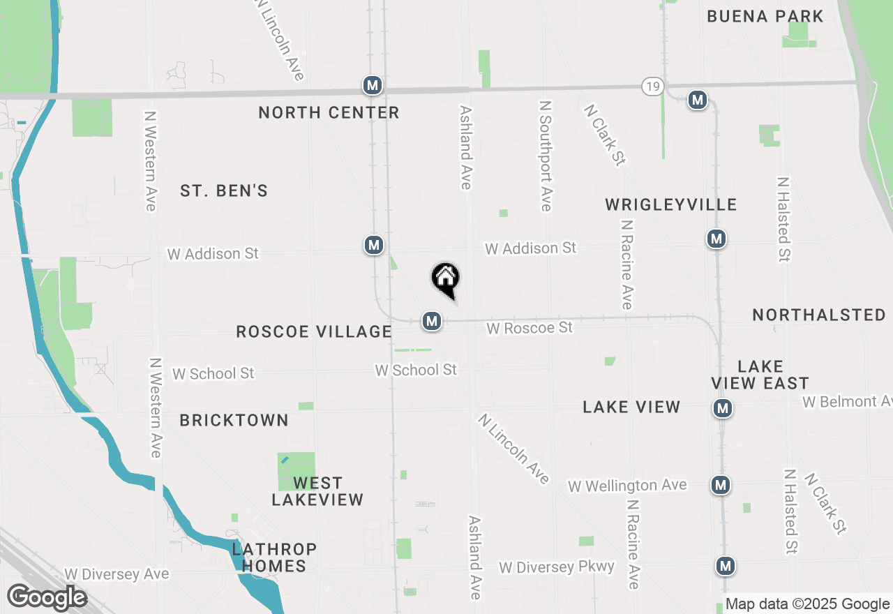 Map of 3434 N Marshfield, Chicago, IL 60657