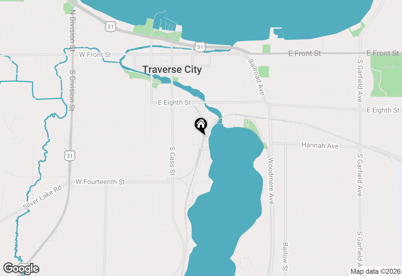 Map of 715 Lake Avenue #B, Traverse City, MI 49684