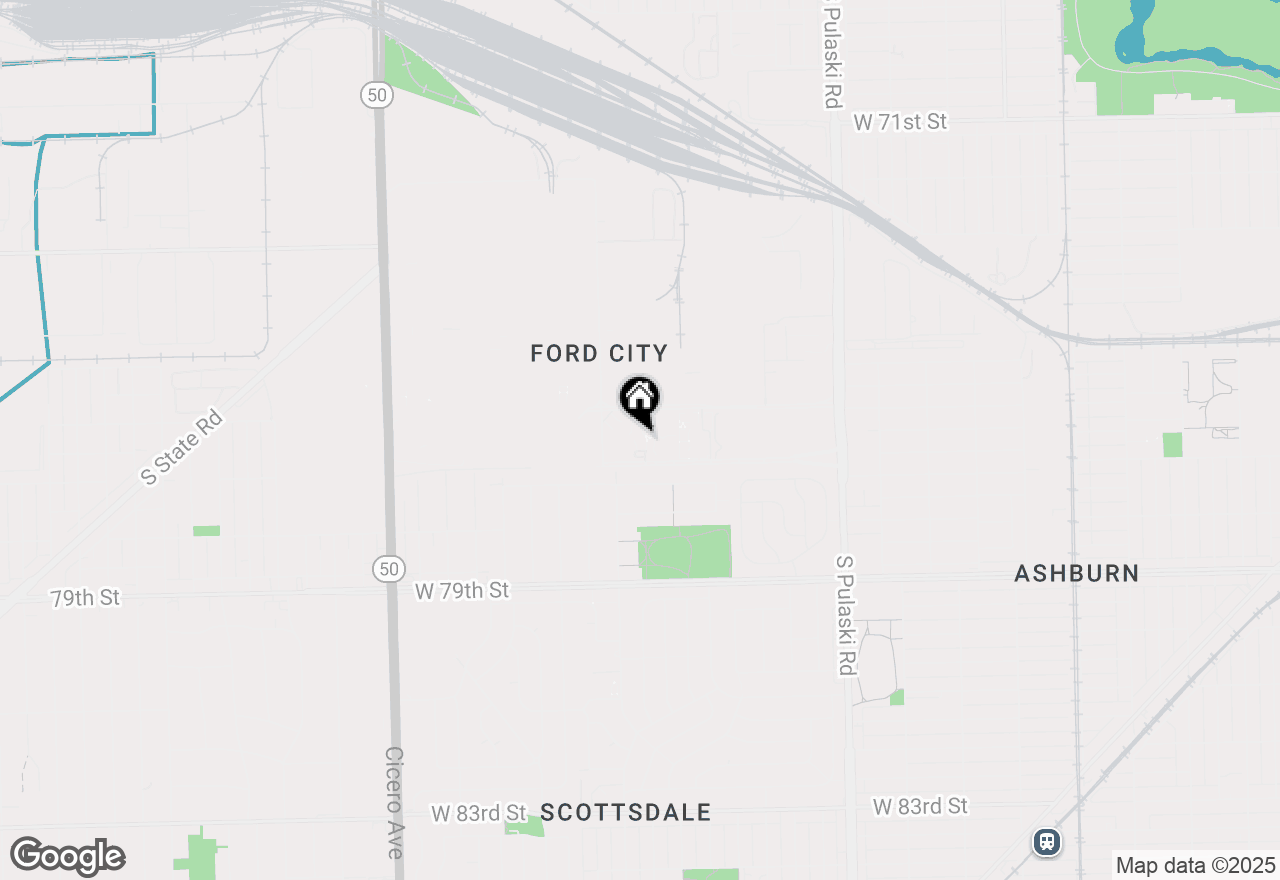 Map of 4300 W Ford City Drive #A802, Chicago, IL 60652