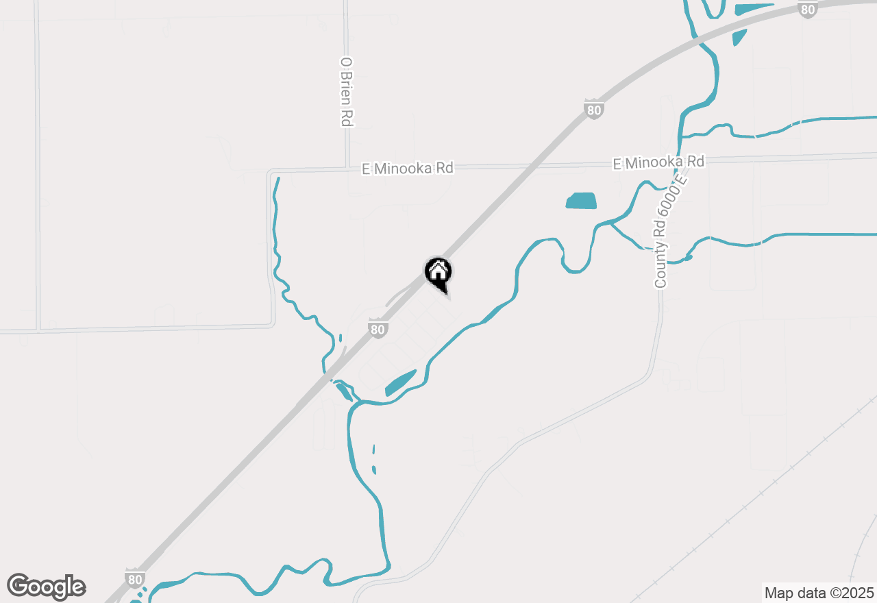 Map of 23 Walnut Street, Minooka, IL 60447