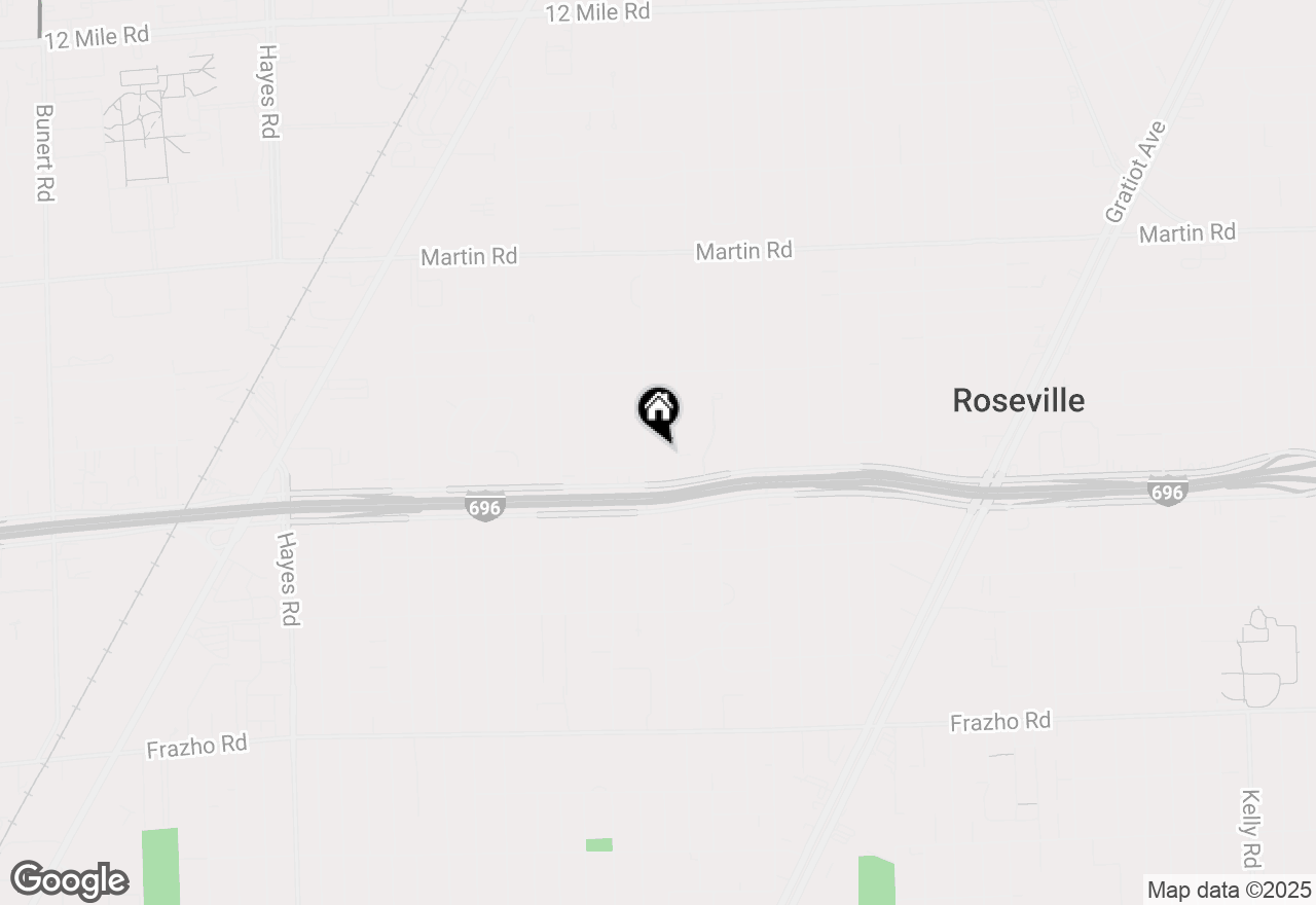 Map of 27144 Barkman Street, Roseville, MI 48066