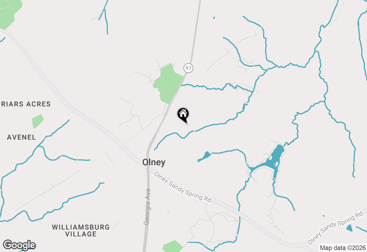 Map of 3038 Finsel Court, Olney, MD 20832