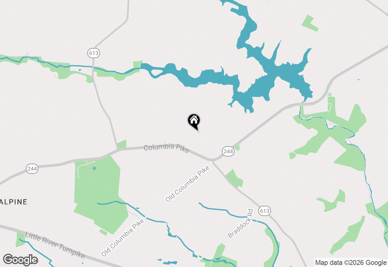 Map of 6436 Maplewood Drive, Falls Church, VA 22041