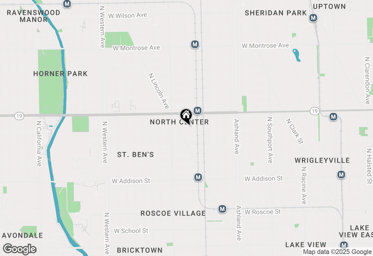 Map of 3910 N Wolcott Avenue #3, Chicago, IL 60613