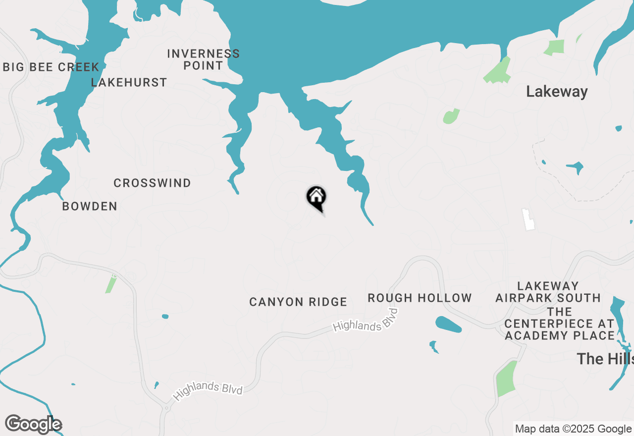 Map of 314 Hidden Beacon Bnd, Austin, TX 78738