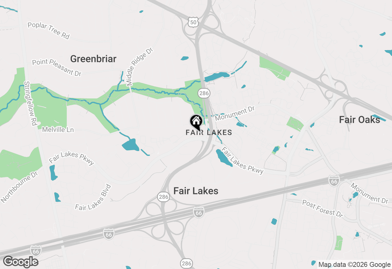 Map of 12631 Fair Crest Ct #303, Fairfax, VA 22033