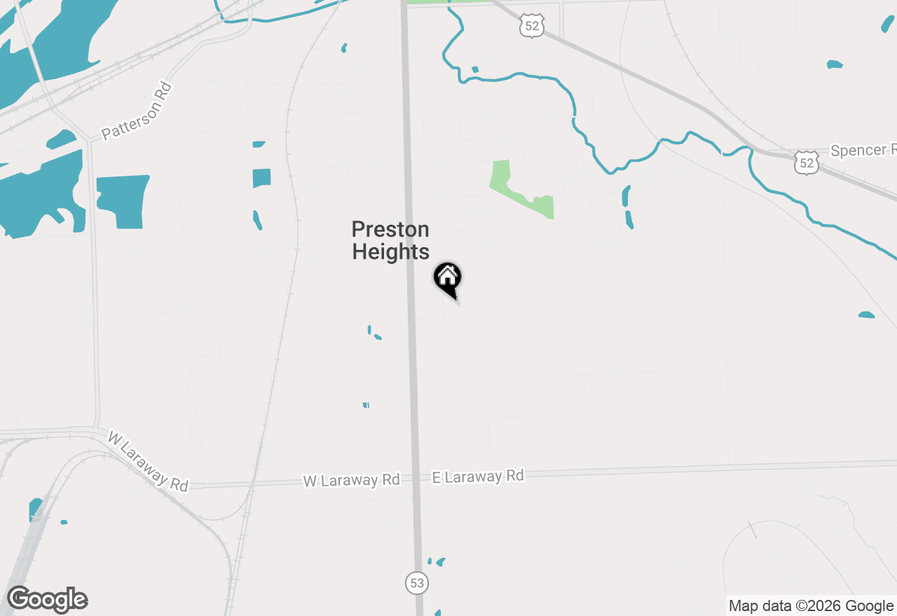 Map of 1920 Moore Avenue, Joliet, IL 60433