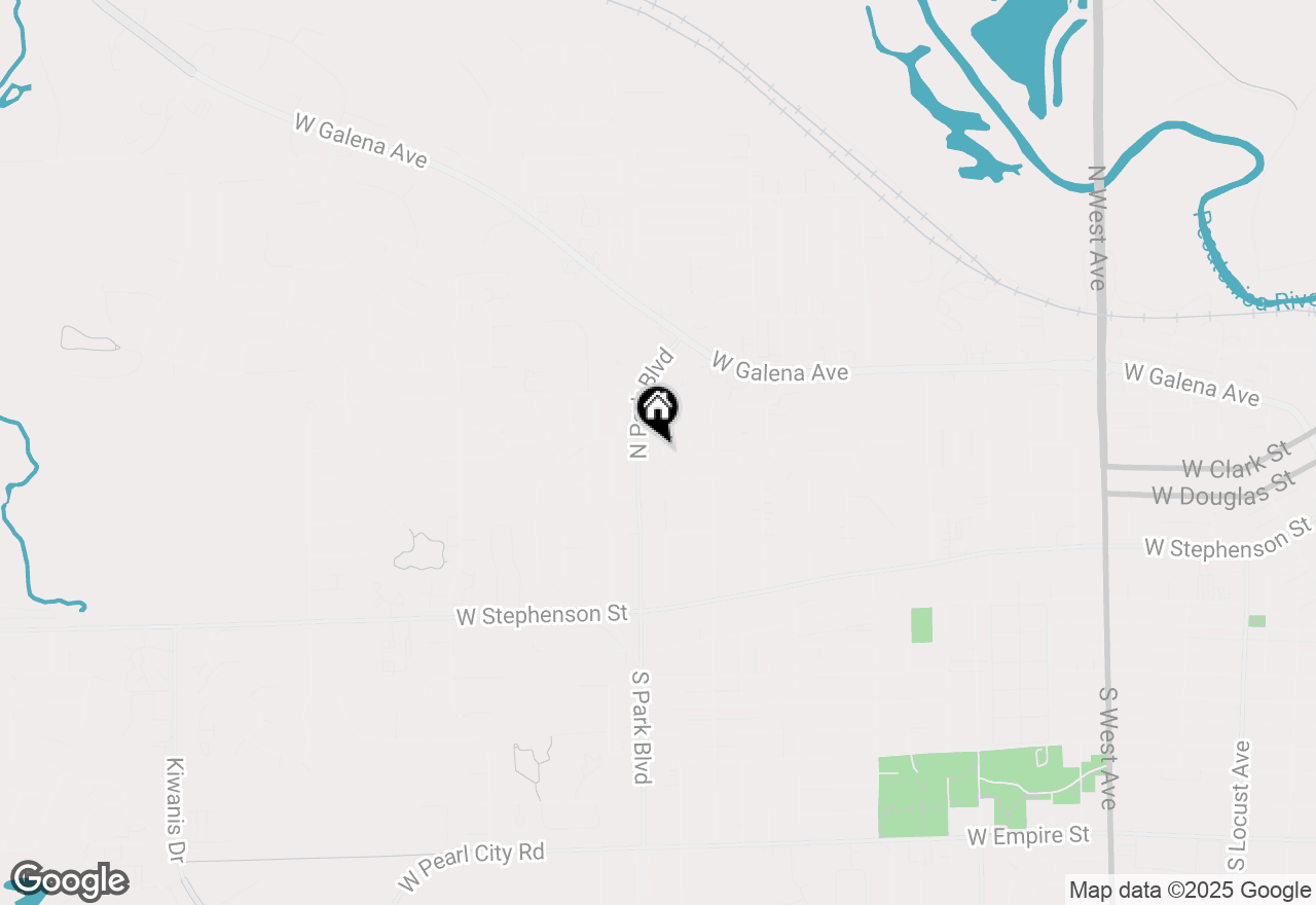 Map of 1450 Winter Drive, Freeport, IL 61032