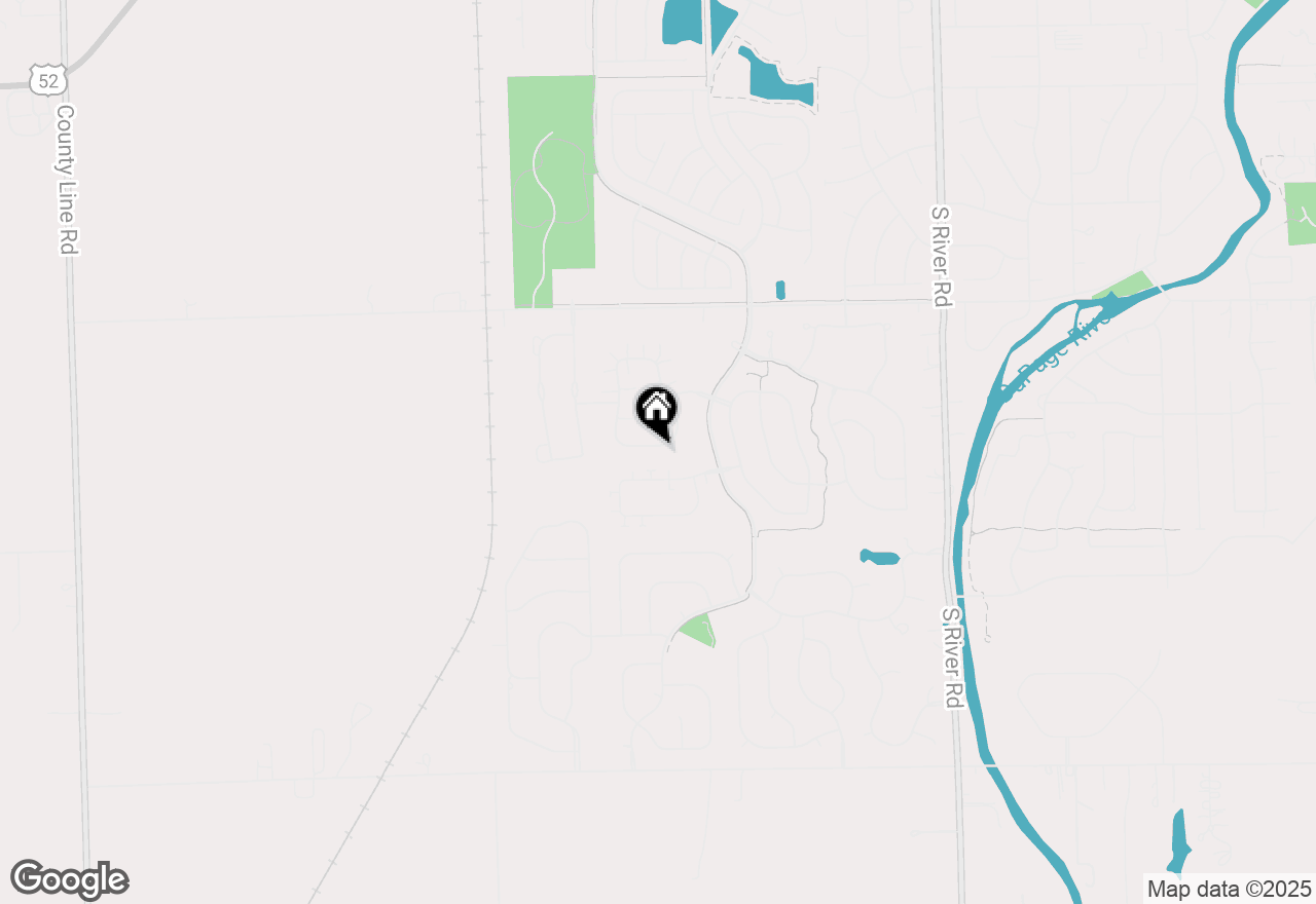 Map of 1703 Fieldstone Drive S #1703, Shorewood, IL 60404