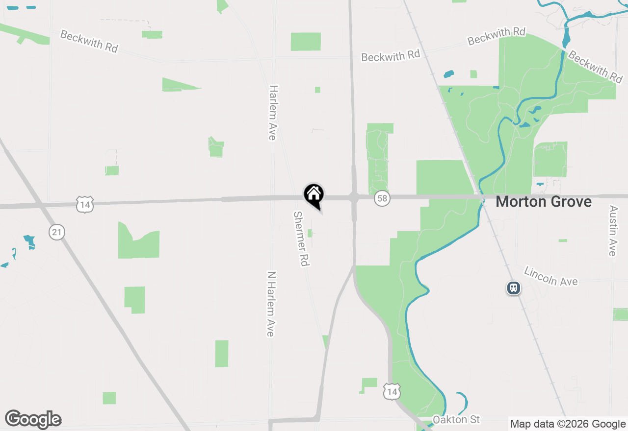 Map of 7030 W Carol Avenue, Niles, IL 60714