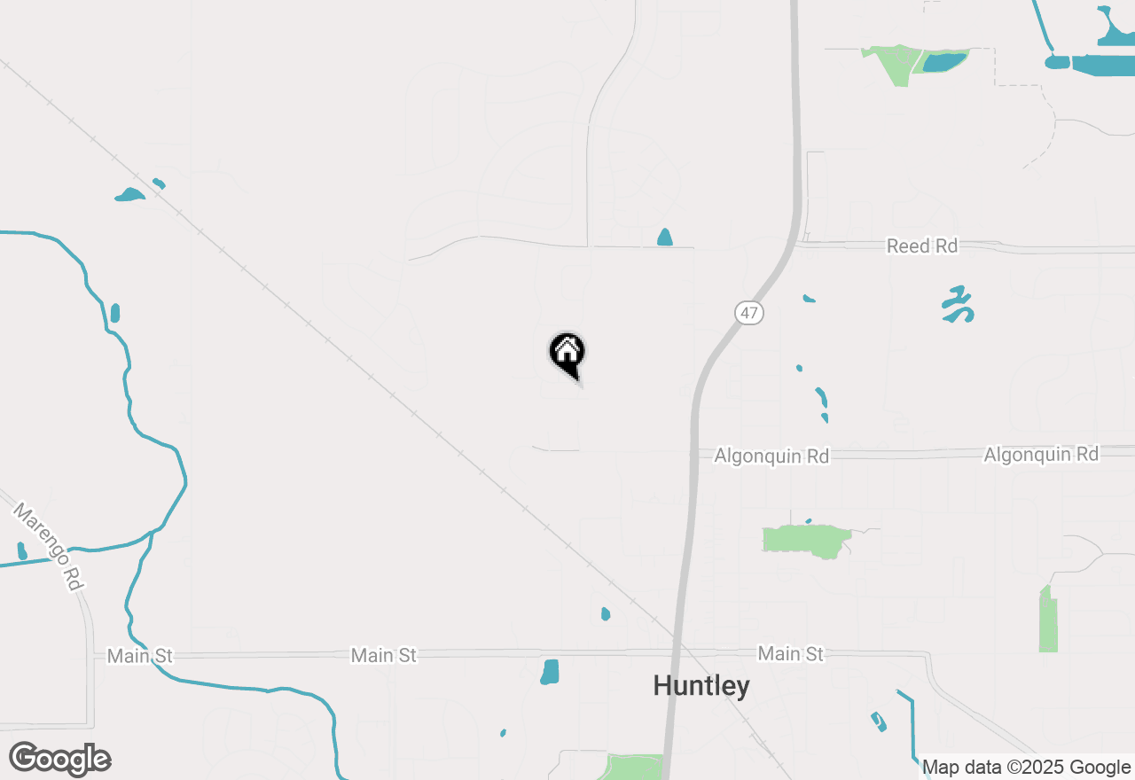 Map of 12163 Leopold Lane, Huntley, IL 60142