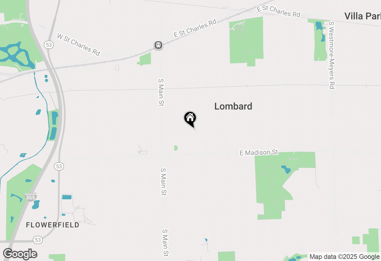 Map of 520 S Martha Street, Lombard, IL 60148