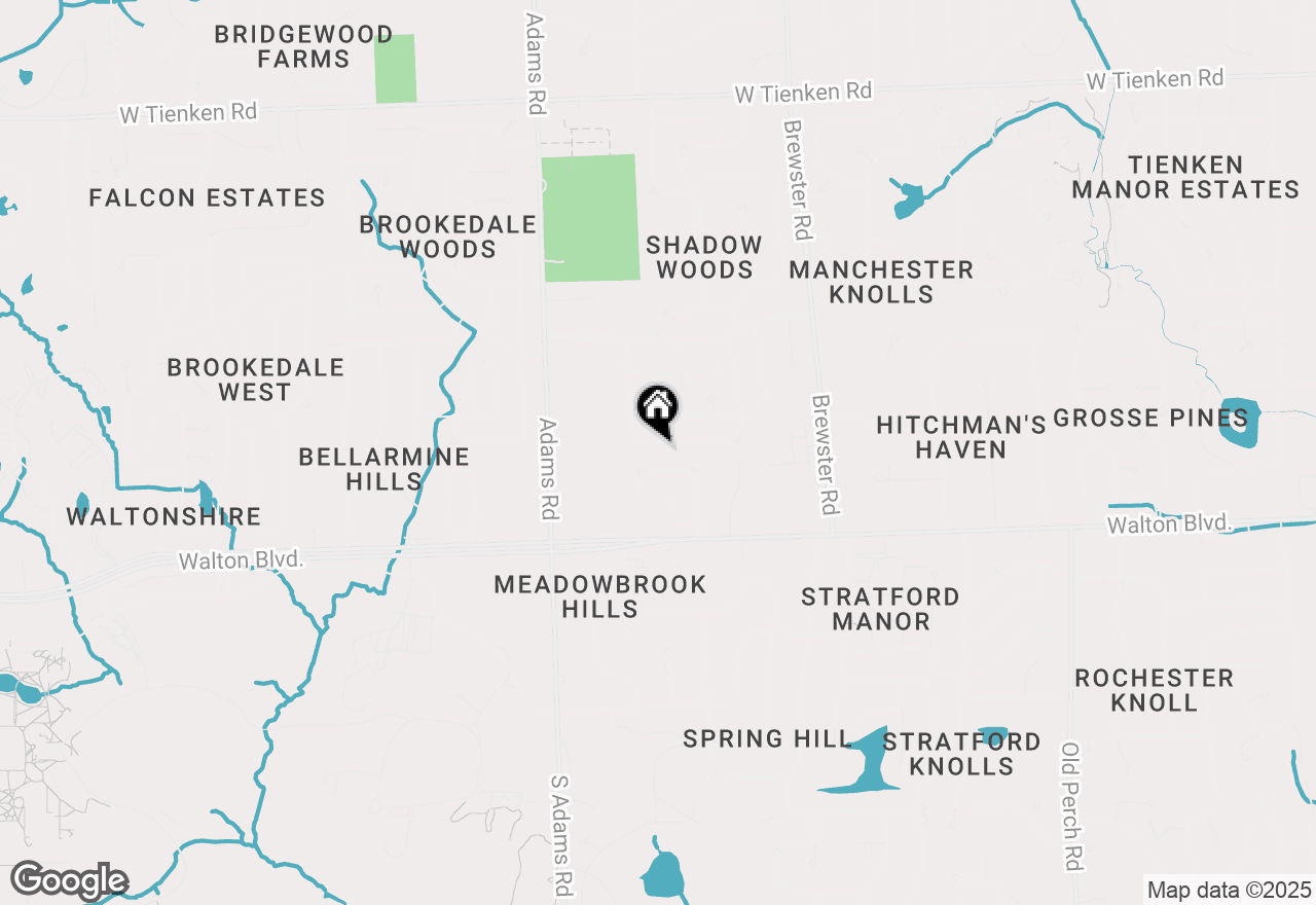 Map of 2793 Steamboat Springs Drive, Rochester Hills, MI 48309