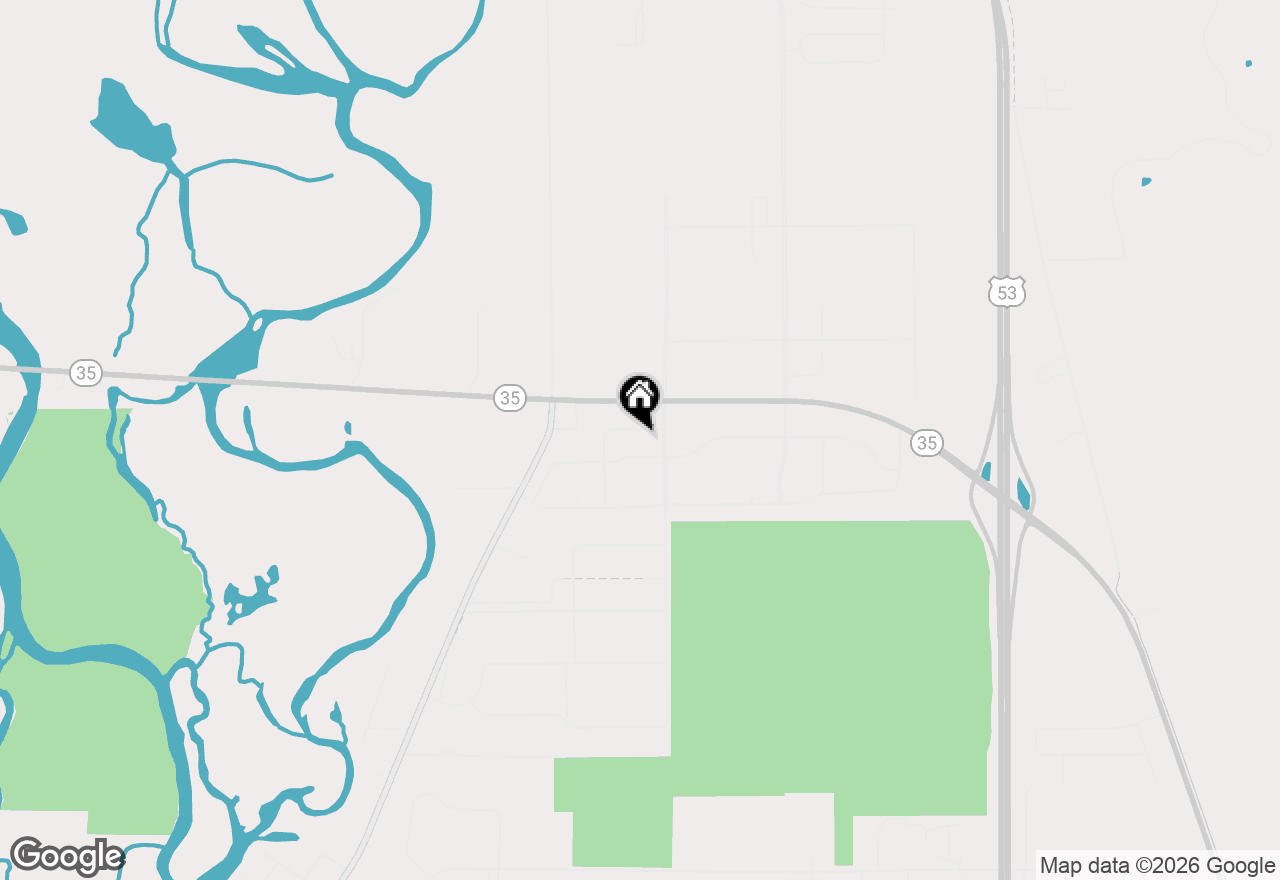 Map of 2012 Elinor Ln, Holmen, WI 54636