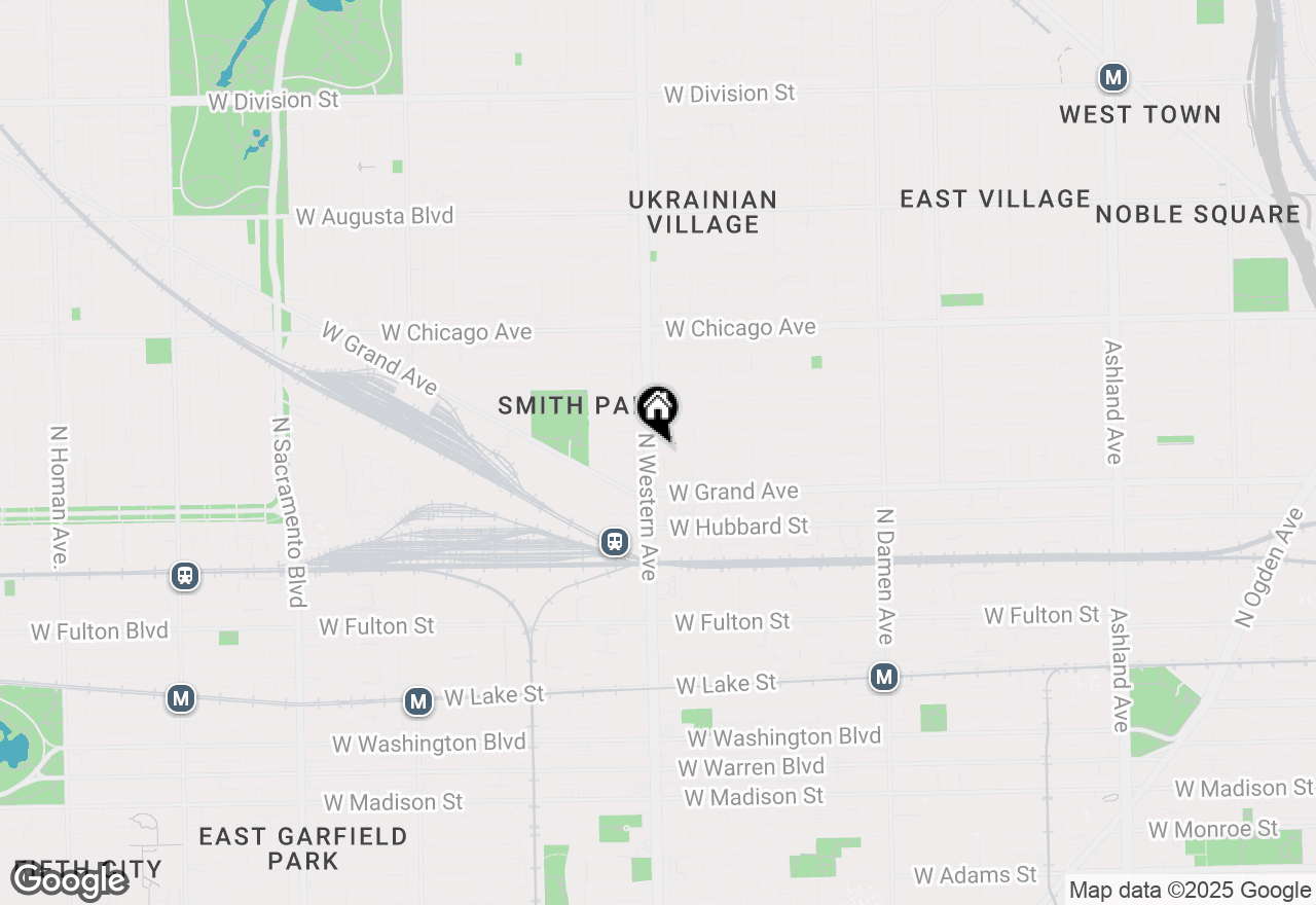 Map of 2353 W Ohio Street, Chicago, IL 60612