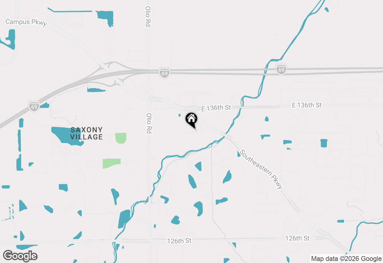 Map of 14154 Tenbury Way, Fishers, IN 46037