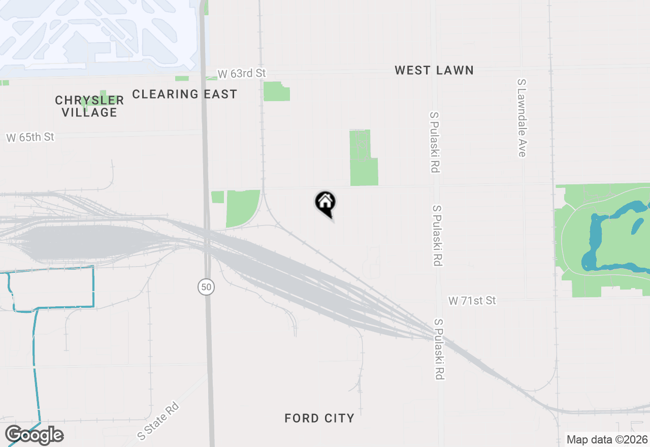 Map of 6815 S Kostner Avenue, Chicago, IL 60629