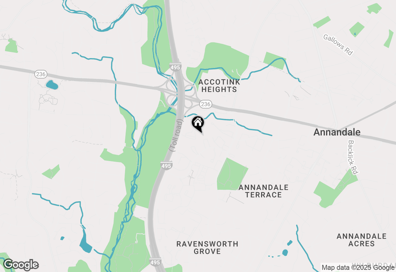 Map of 4335 Americana Drive, Annandale, VA 22003