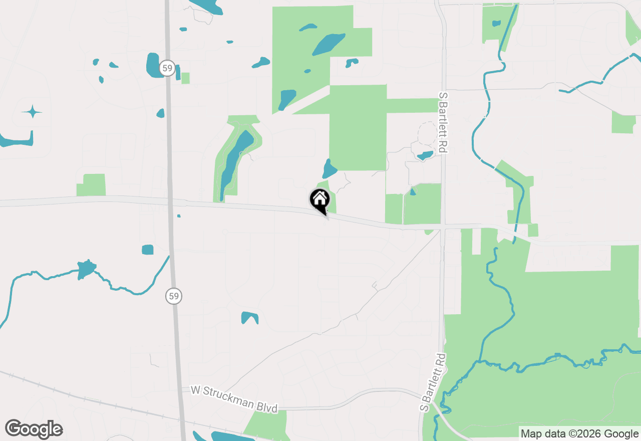 Map of 930 Maple Court, Bartlett, IL 60103