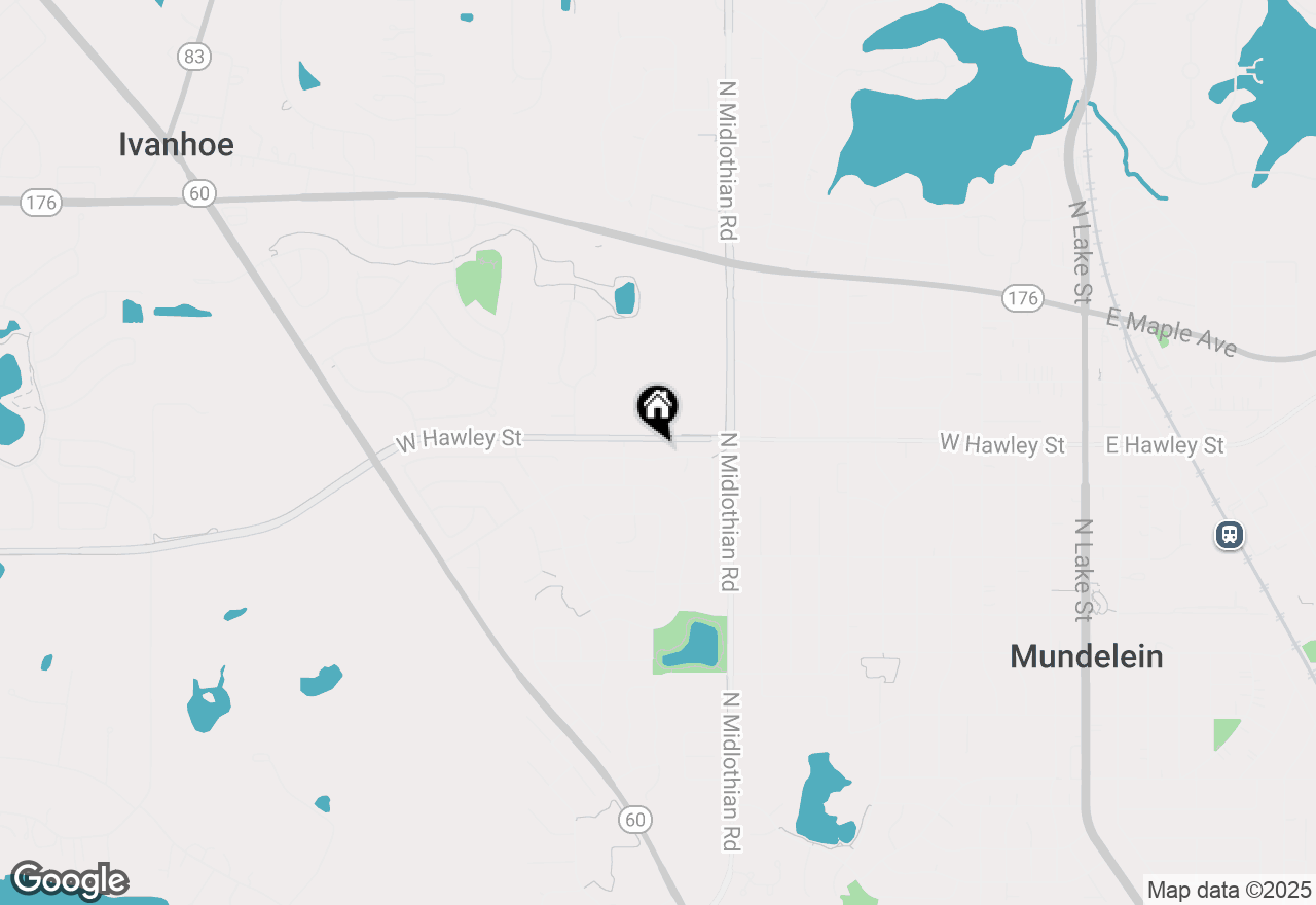 Map of 1300 Edington Lane, Mundelein, IL 60060