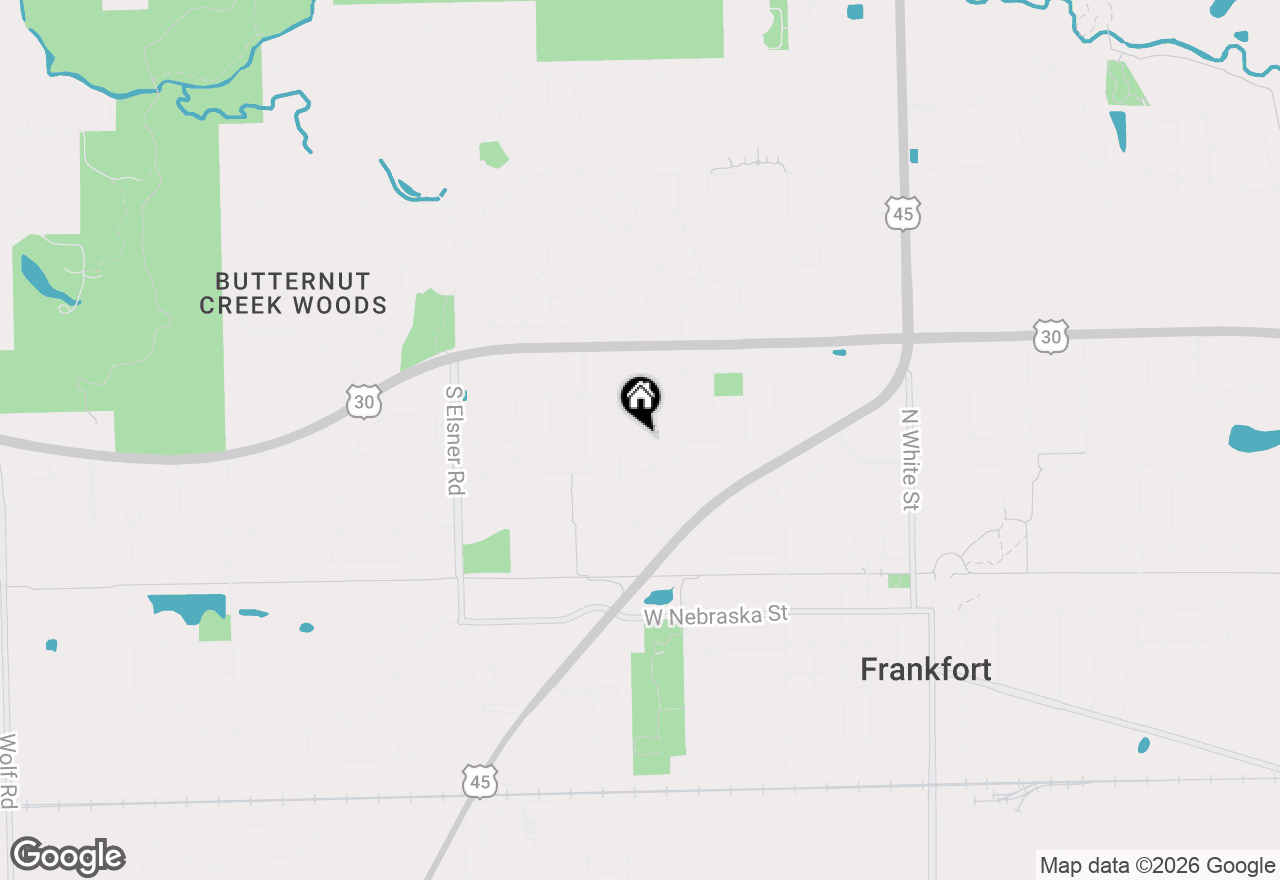 Map of 220 Grant Avenue, Frankfort, IL 60423