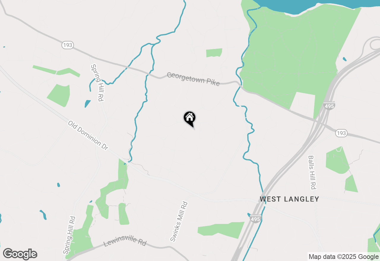 Map of 919 Dominion Reserve Drive, Mclean, VA 22102