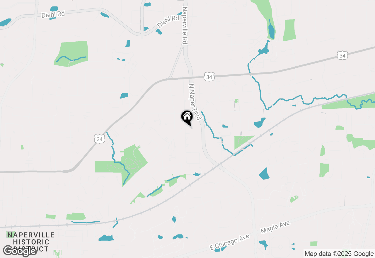 Map of 5S501 Tuthill Road, Naperville, IL 60563