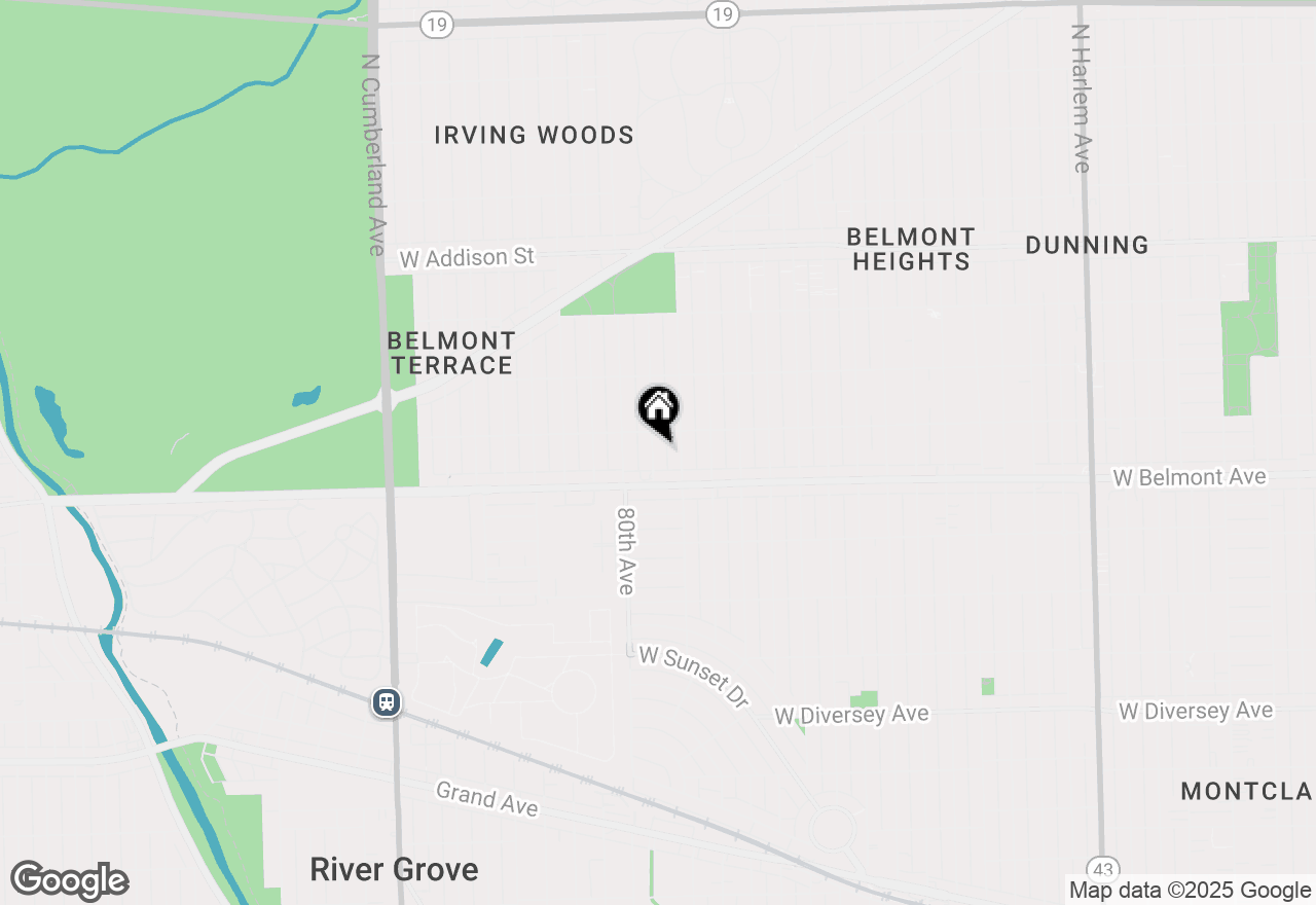 Map of 3231 N Osage Avenue, Chicago, IL 60634