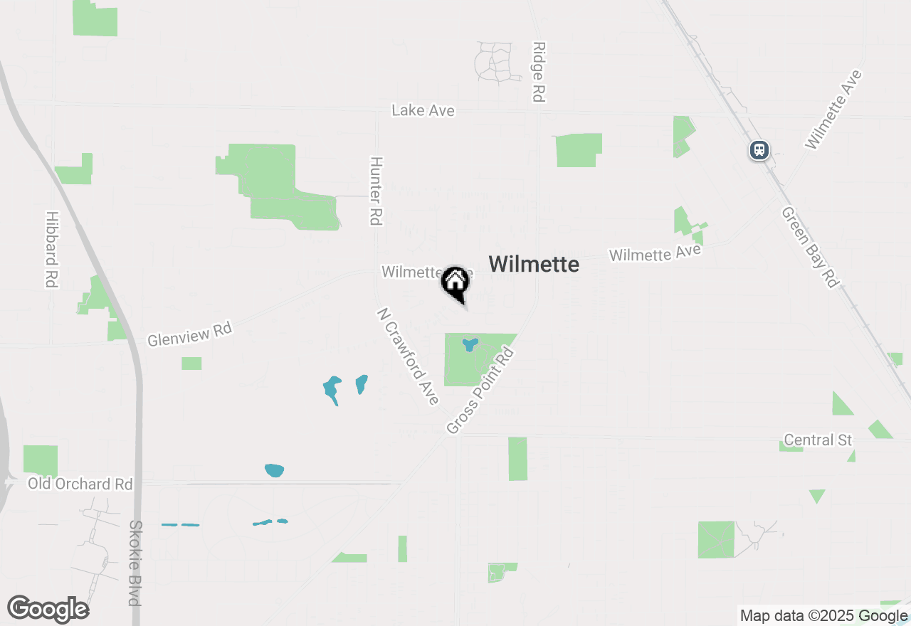 Map of 2131 Parkview Court, Wilmette, IL 60091