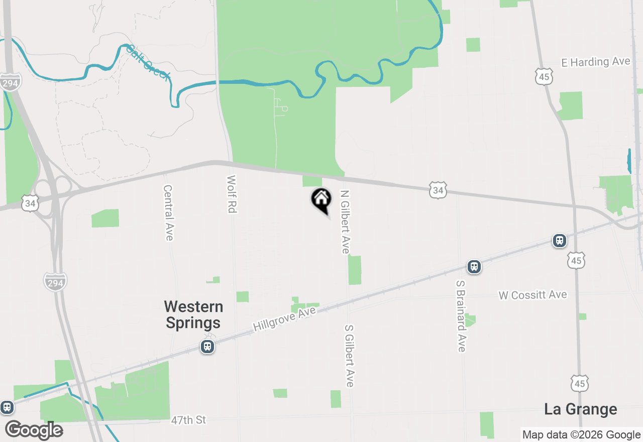 Map of 4021 Linden Avenue, Western Springs, IL 60558