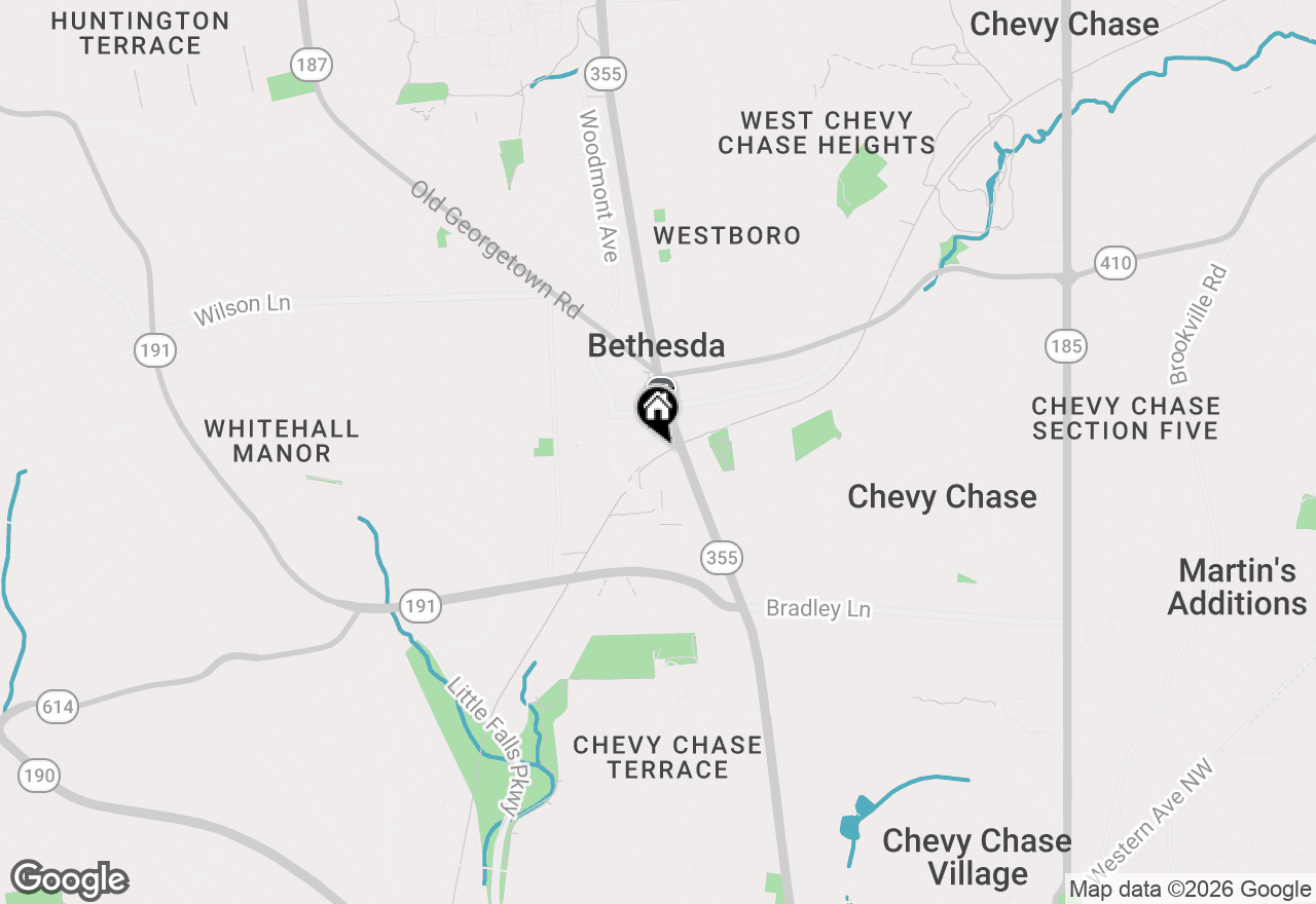 Map of 4710 Elm Street #E-0605, Bethesda, MD 20814