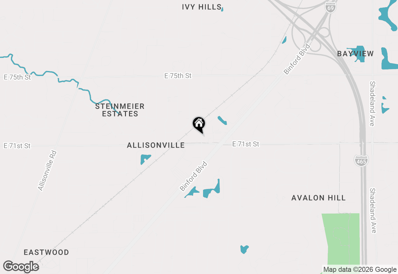 Map of 7150 Graham Road, Indianapolis, IN 46250