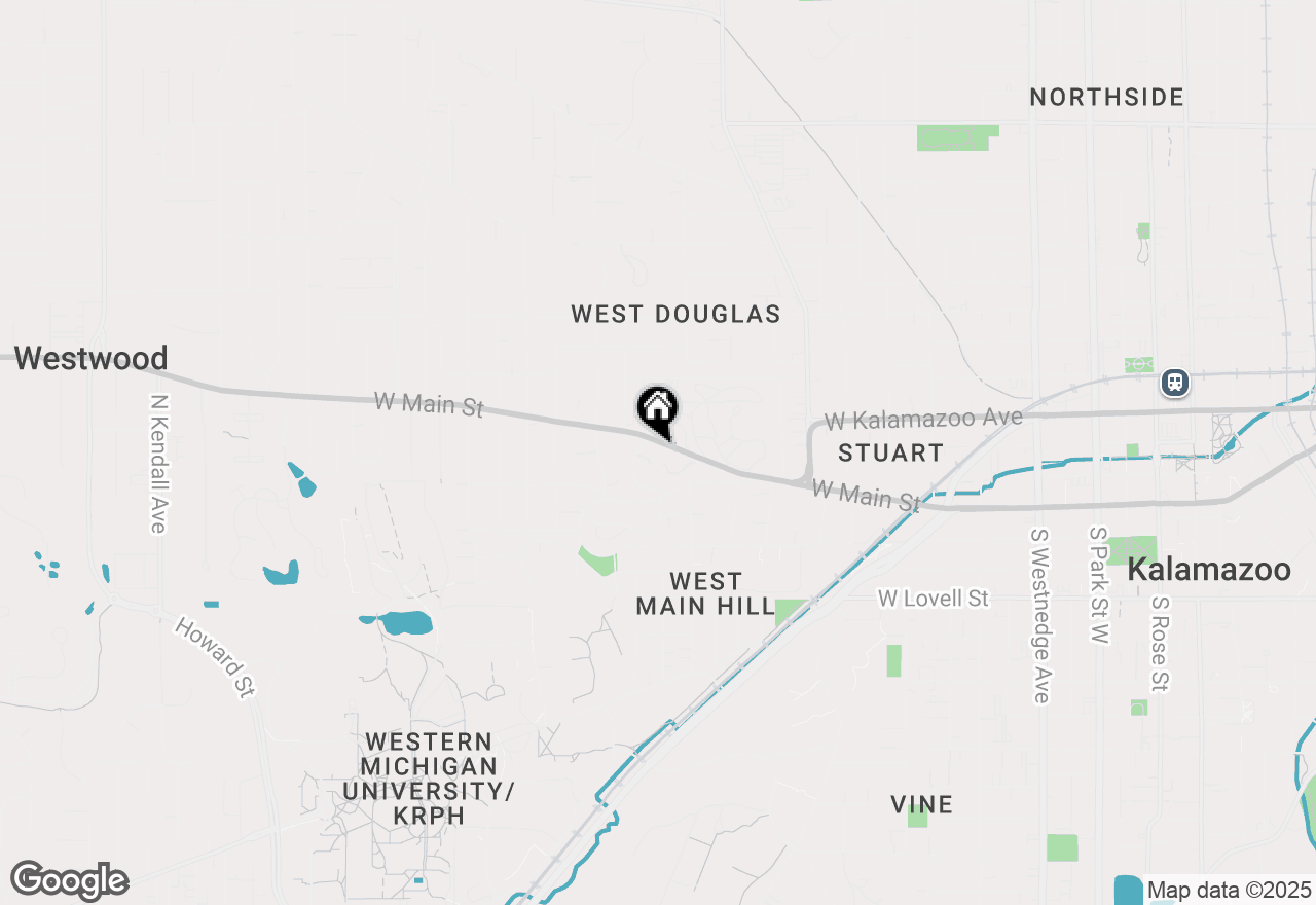 Map of 1442 Prospect Hill, Kalamazoo, MI 49006