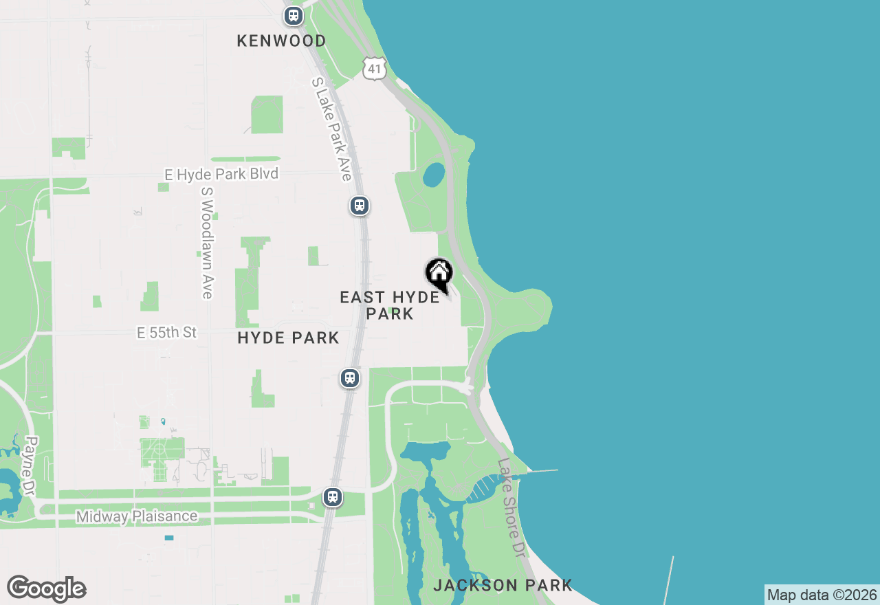 Map of 5453 S Everett Avenue #3A, Chicago, IL 60615