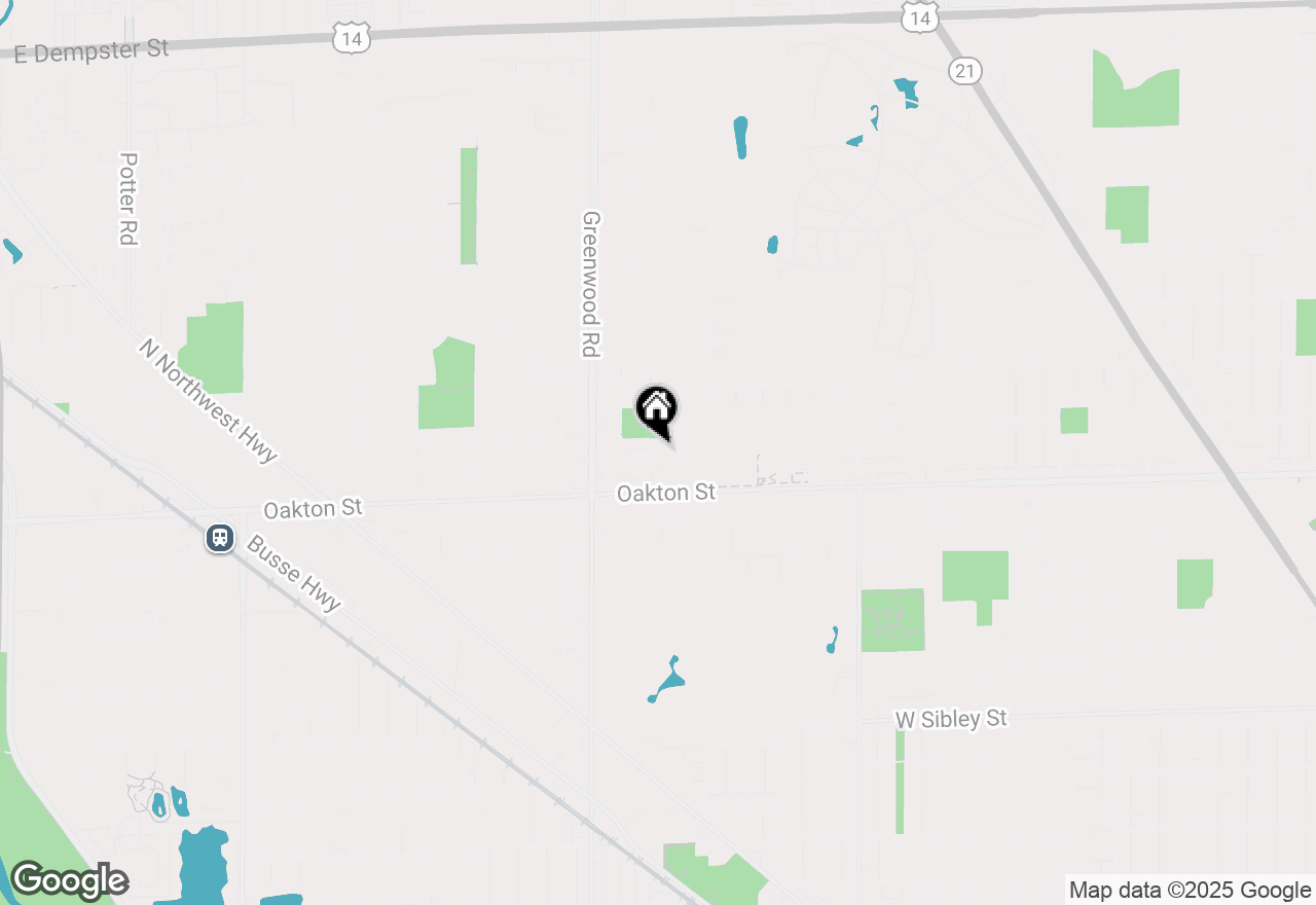 Map of 1221 Beau Drive, Park Ridge, IL 60068