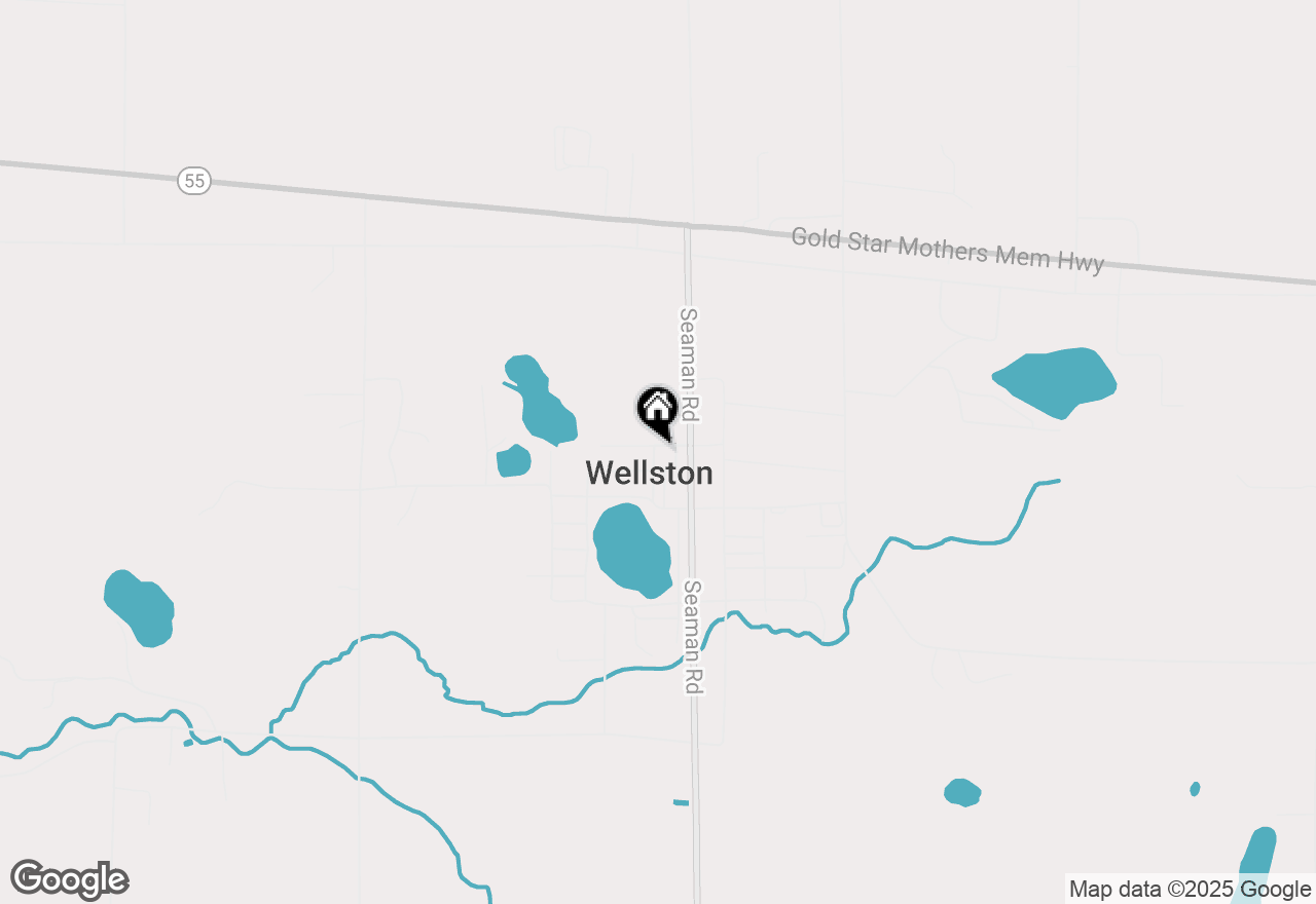 Map of 1421 Pine Street, Wellston, MI 49689