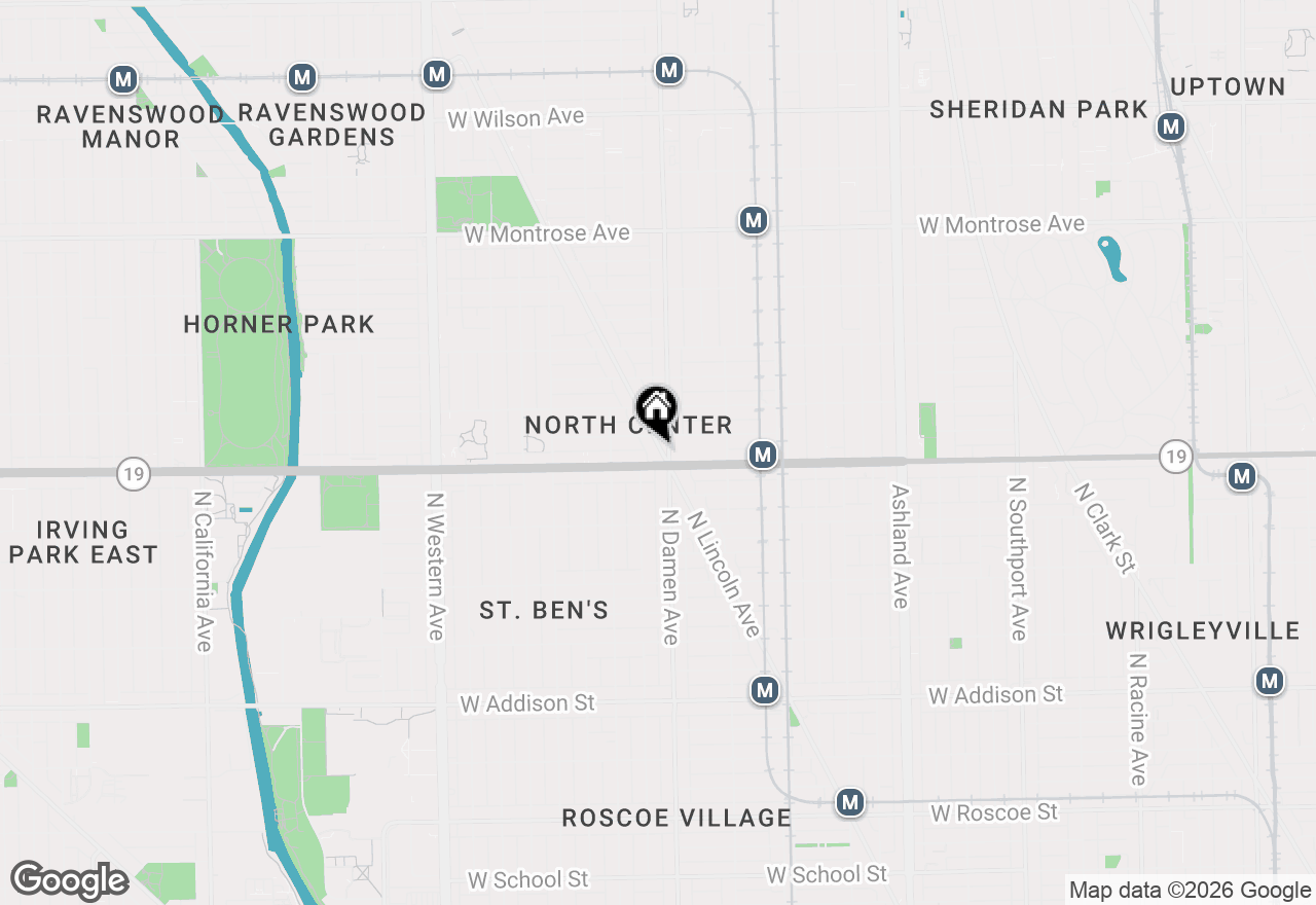 Map of 4010 N Lincoln Avenue #201, Chicago, IL 60618