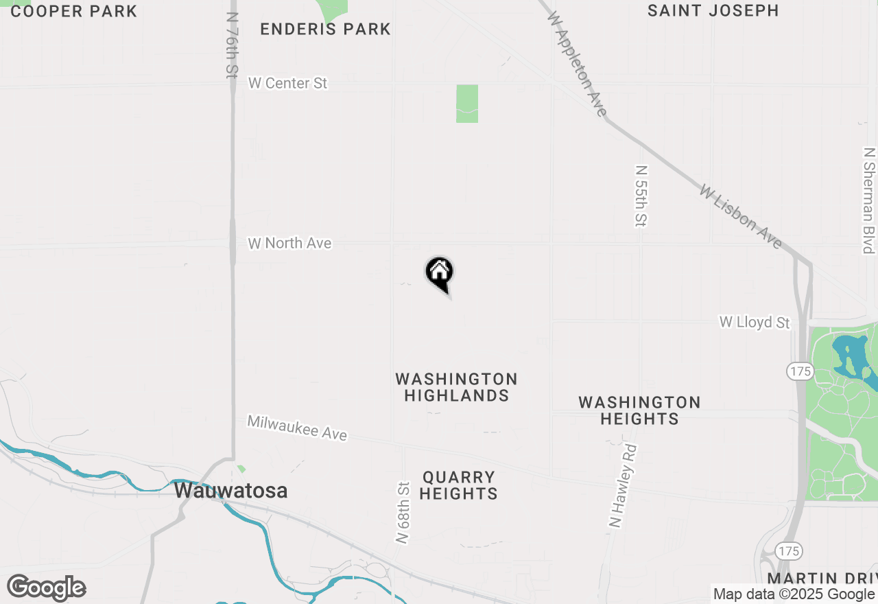 Map of 2150 N 66th St, Wauwatosa, WI 53213