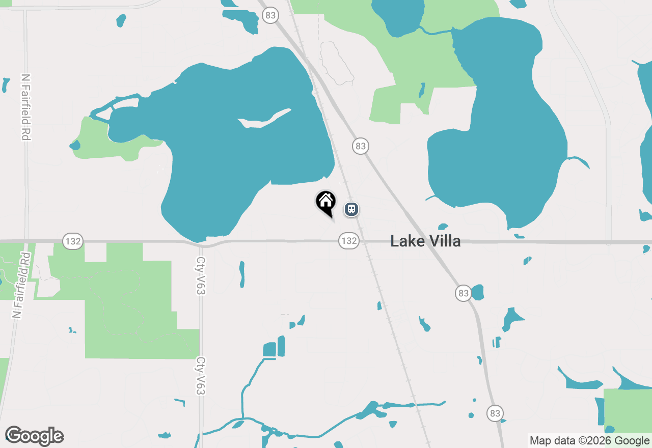 Map of 68 Cedar Avenue, Lake Villa, IL 60046