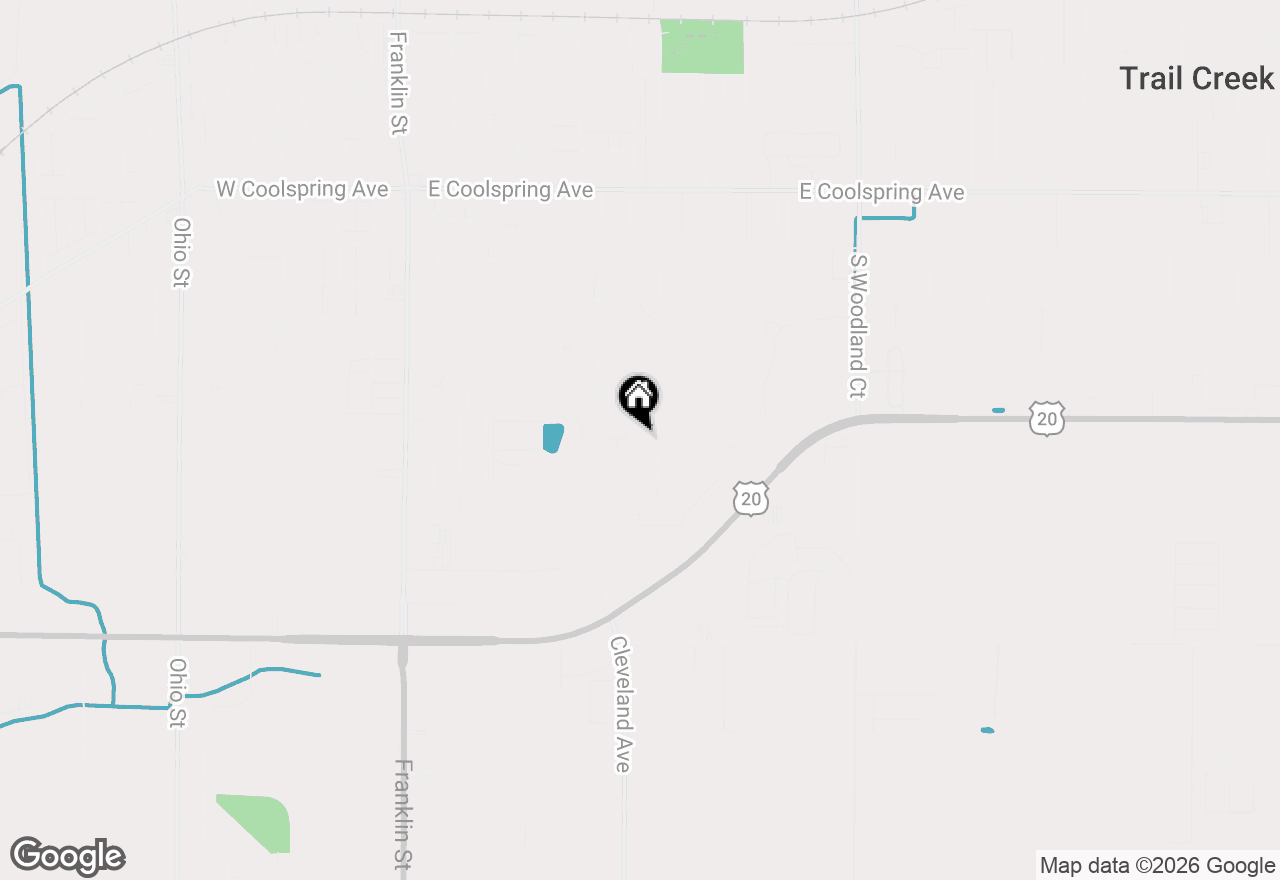 Map of 4022 Cleveland Avenue, Michigan City, IN 46360