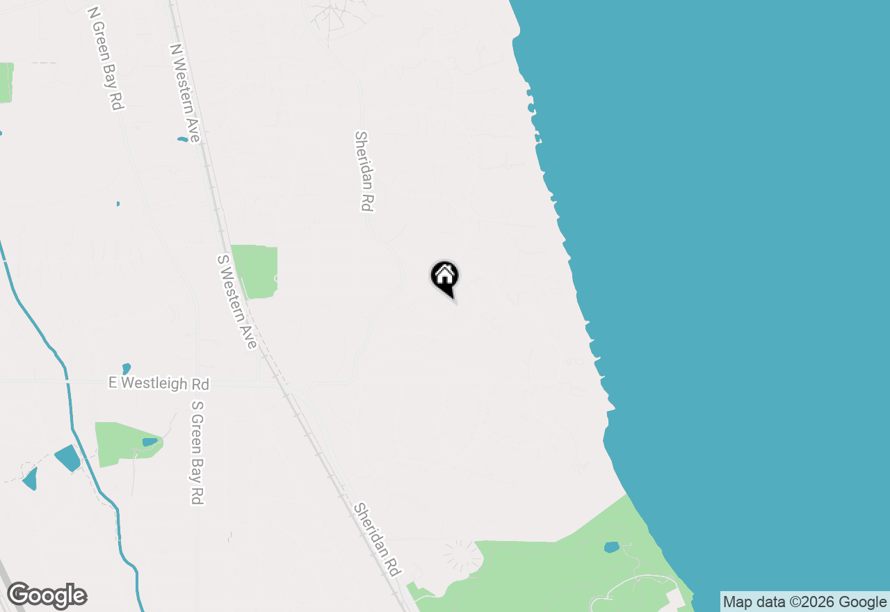 Map of 1041 Havenwood Lane, Lake Forest, IL 60045