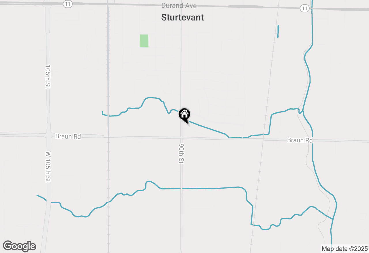 Map of 8916 Citadel Ter, Sturtevant, WI 53177