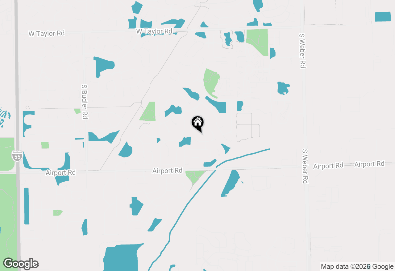 Map of 289 W Daisy Circle, Romeoville, IL 60446