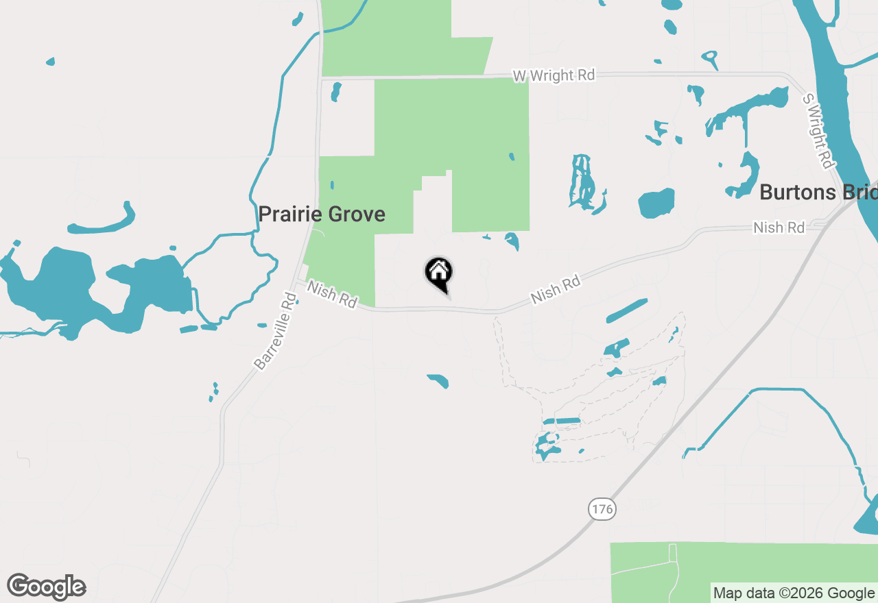 Map of 2907 Fawn Trail Court, Prairie Grove, IL 60012