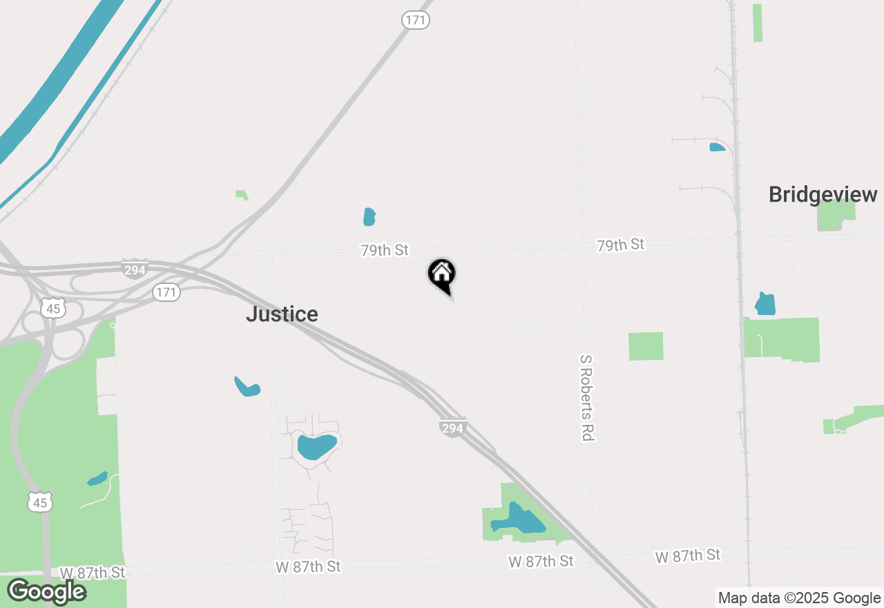 Map of 8020 S 83rd Court, Justice, IL 60458