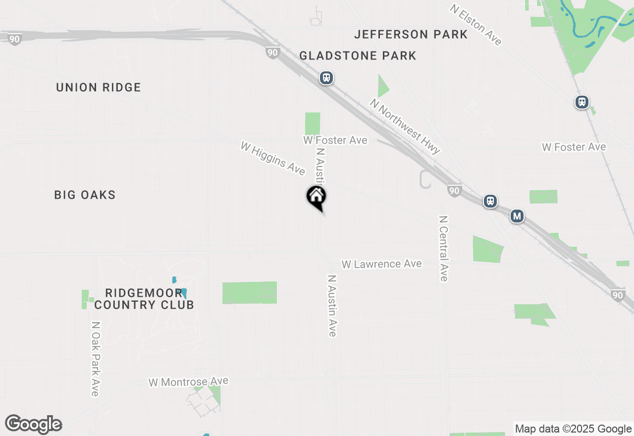 Map of 4910 N Austin Avenue, Chicago, IL 60630