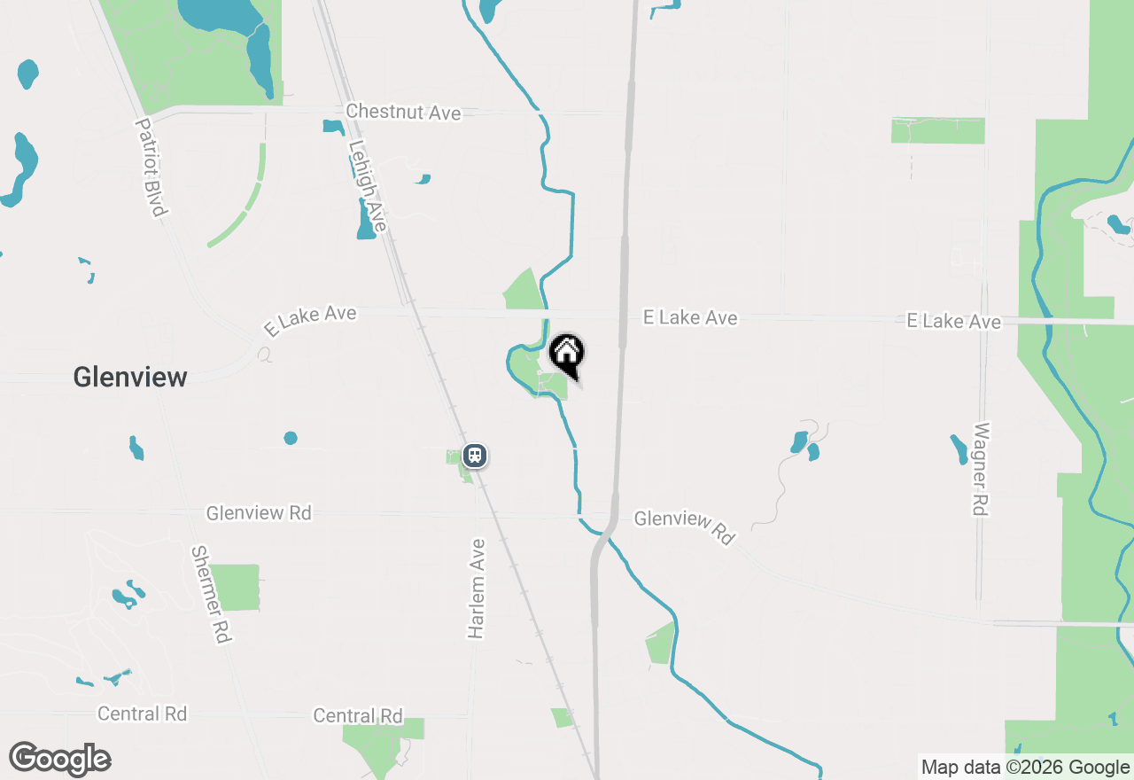 Map of 1752 Maclean Court, Glenview, IL 60025