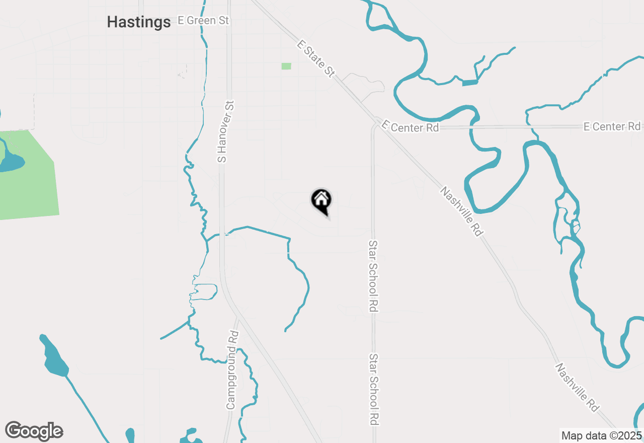 Map of 1634 Lavender Drive, Hastings, MI 49058