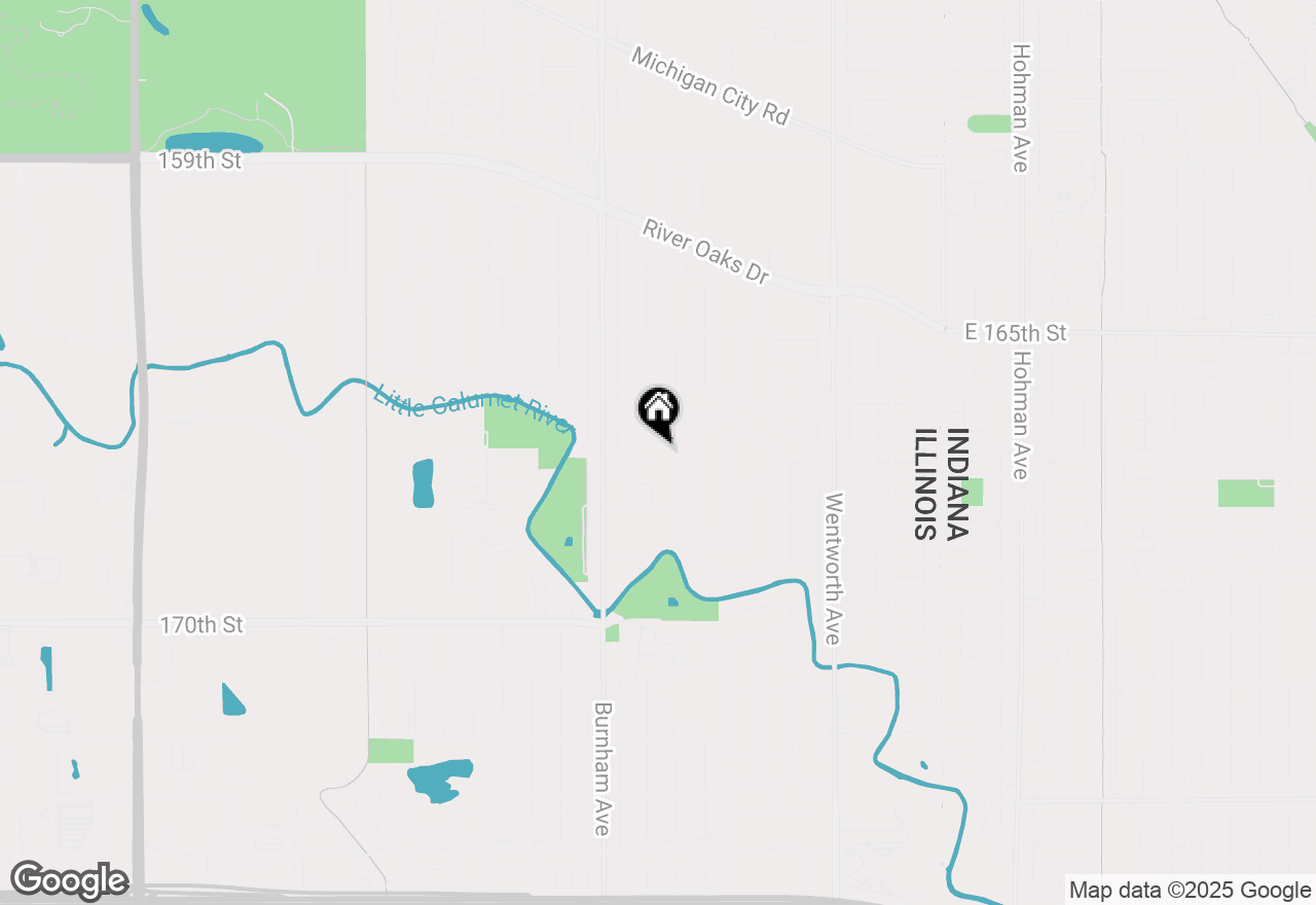 Map of 485 164th Street, Calumet City, IL 60409