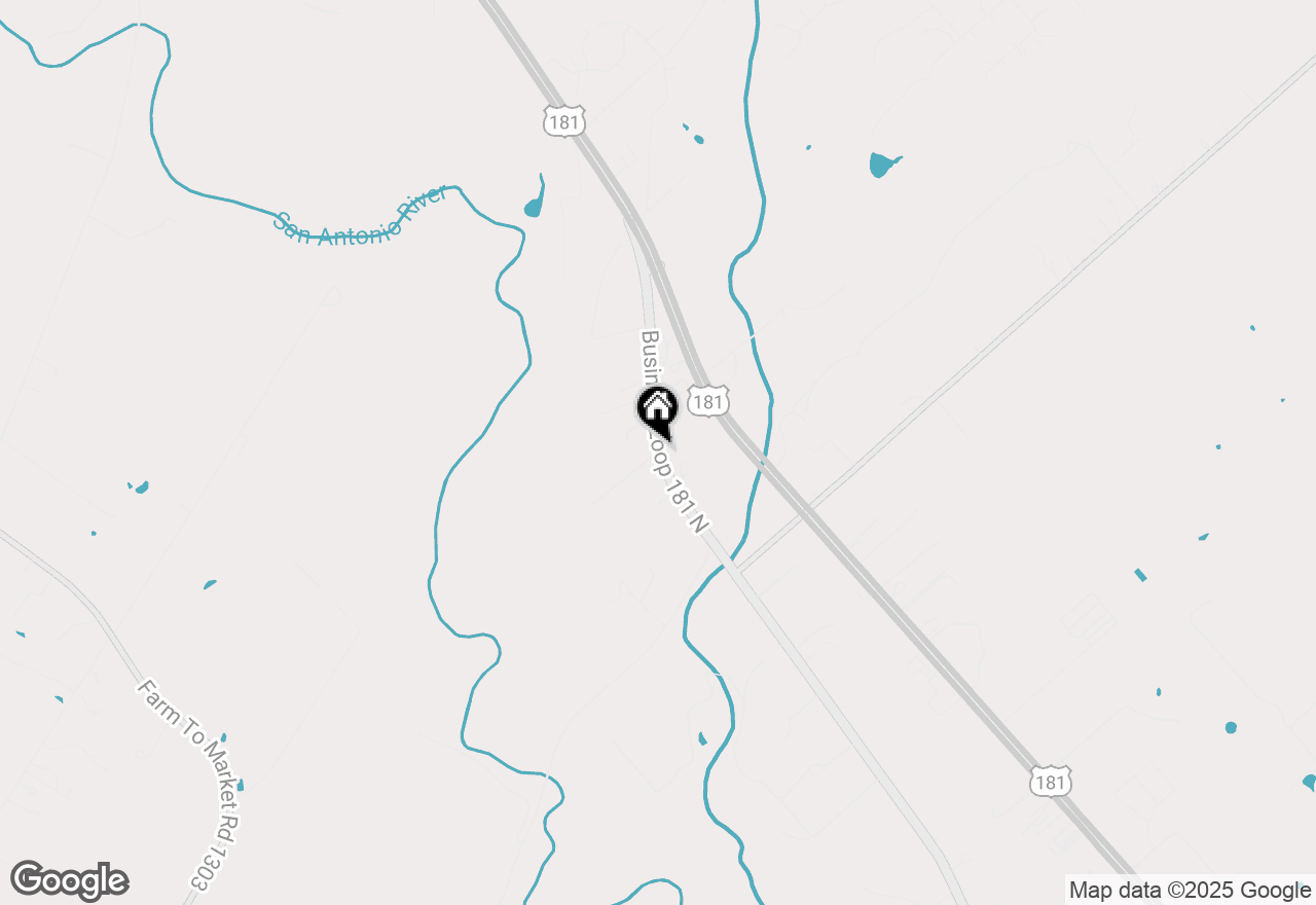 Map of 2533 N Bus Loop 181, Floresville, TX 78114